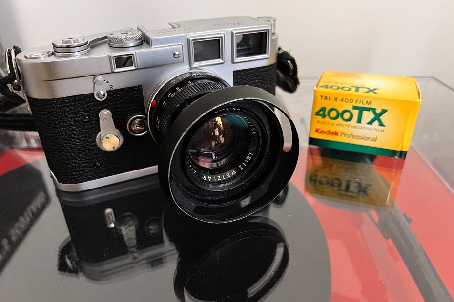 A Leica M3 and a roll of Kodak Tri-x - choosing a camera