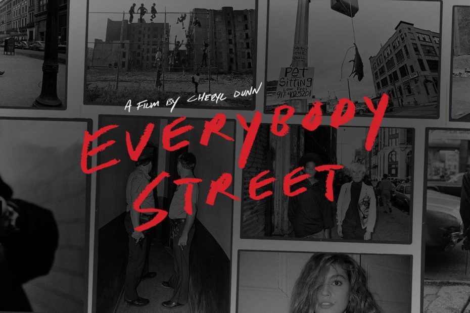 Everybody Street film poster. The film is part of the 5 street photography adjacent films post