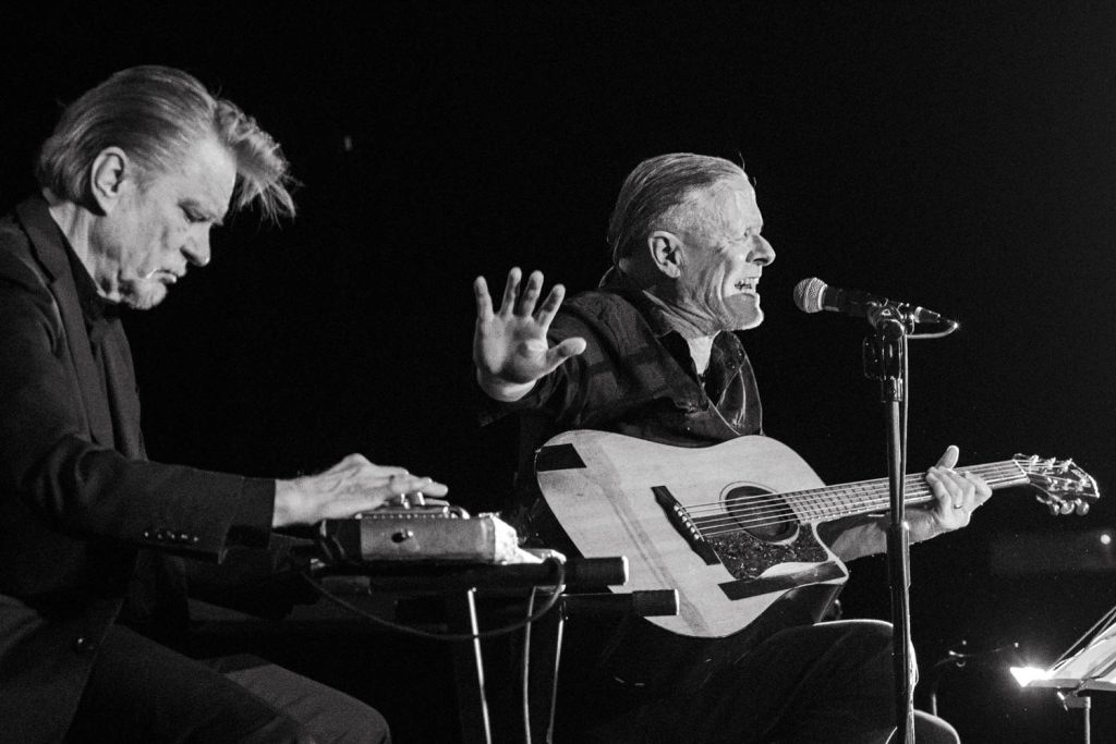Michael Gira and Kristof Hahn. Warsaw, Poland. 2025